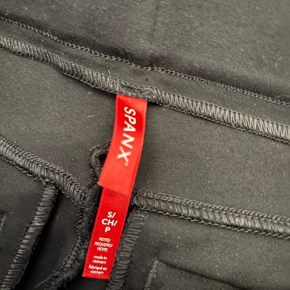 Spanx Shaping High Waist Trousers Perfect Pant Flare Black Dress Pants Sm $148 - Picture 4 of 5